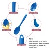 Unique Bargains Heat Resistant Non-scratch Non Stick Rubber Spatula 8.3" x 1.57" 4 Pcs - 3 of 4