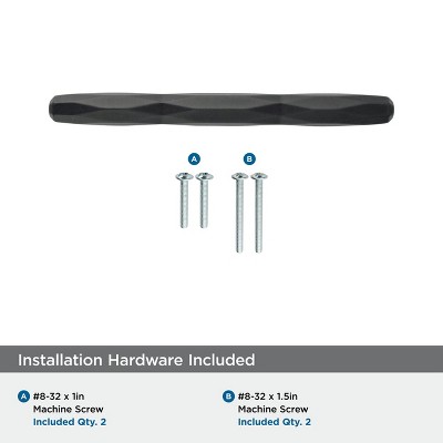 St. Vincent Black Bronze 3-3/4" Center-to-Center Bar Pull
