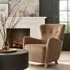 Kessler Wingback Accent Chair Velvet - Threshold™ designed with Studio McGee - 2 of 4