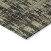 Black Taupe And Beige Moroccan Washable Indoor Outdoor Area Rug - 4 of 4