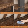 3-Tier Led Book Shelf, Bookcase with Open Display Shelves, Freestanding Bookshelf, for Home Office Living Room, Grey - 3 of 4