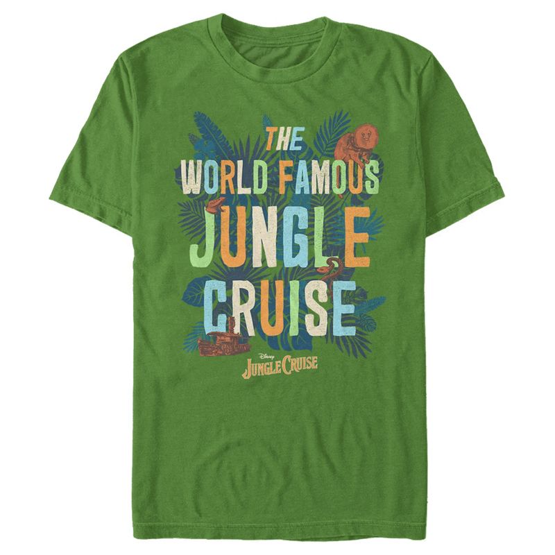 Men's Jungle Cruise The World Famous Logo T-Shirt, 1 of 6