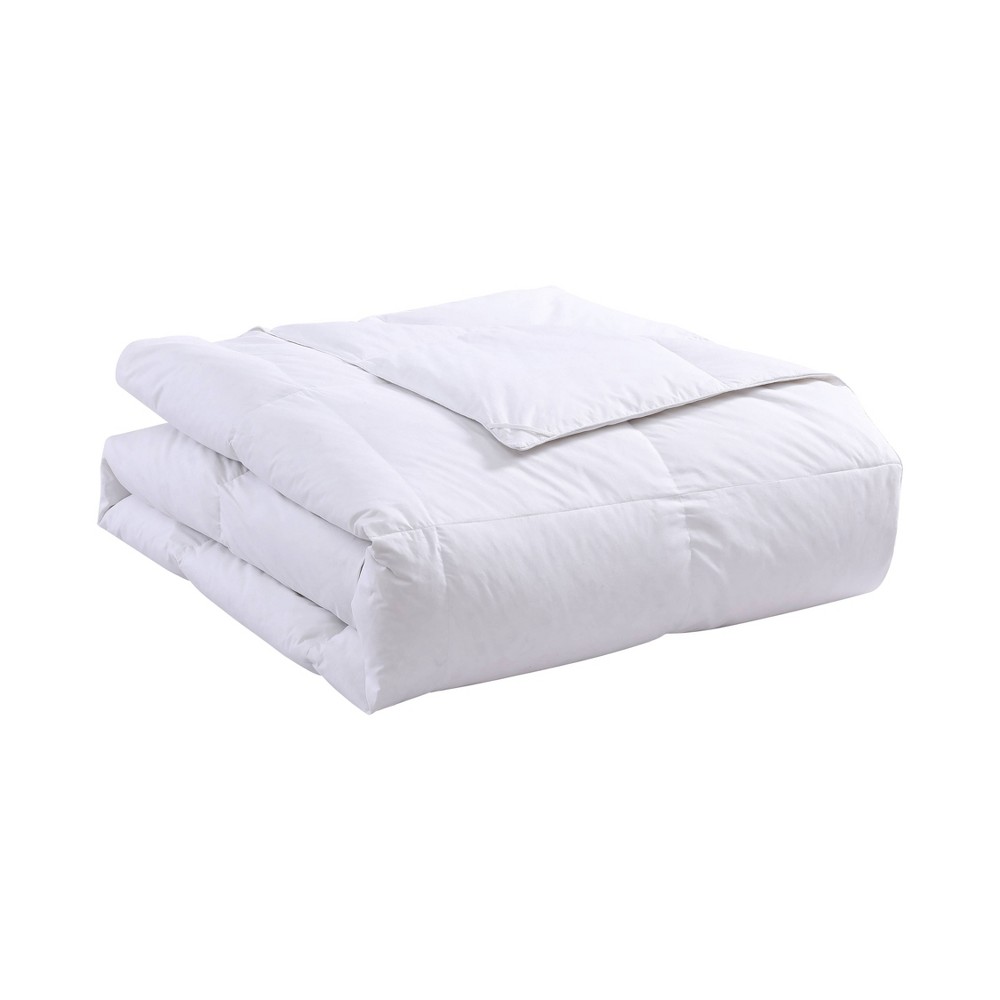Photos - Bed Linen Serta Full/Queen HeiQ Cooling White Feather and Down All Season Comforter - Sert 