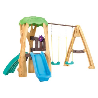 Little tikes treehouse on sale swing set target