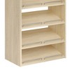 Easy Track Essential Shoe Tower Closet Storage System Organizer Kit, 9 Uniform Shelves Maximize Closet Space, Mudrooms, or Garage, Honey Blonde - 3 of 4