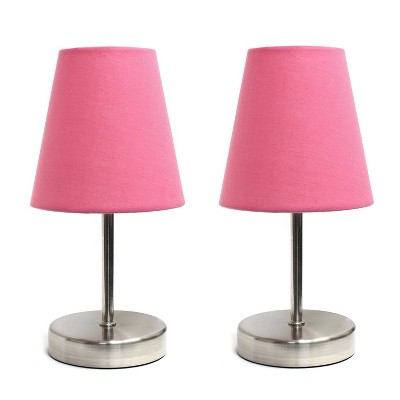 Creekwood Home 10.5" Iconic Mini Sand Nickel Table Lamp