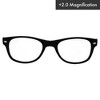 Global Vision Eyewear Foldable Bifocal Reading Glasses with +2.0 Bifocal Clear Lenses - 3 of 4