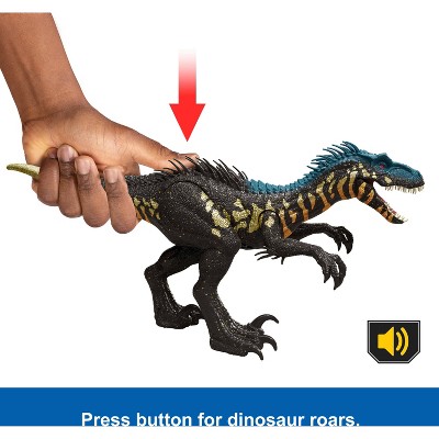 Детские фигурки Jurassic World Reimagined Indoraptor Dinosaur Action Figure, Bold Colored Real Feel Carnivore Toy — фото 3
