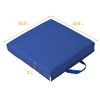 ECR4Kids SoftZone Floor Cushions, Square, 6-Piece - 2 of 4