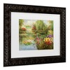 Trademark Fine Art Victor Giton Water Lilies Matted Framed Art - 3 of 4