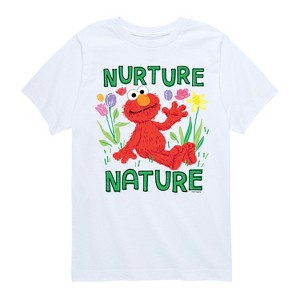 Boys' - Sesame Street - Nurture Nature Short Sleeve Graphic T-Shirt - 1 of 4