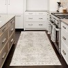 ReaLife Rugs 2'6"x10' Machine Washable Padded Boho Farmhouse Joy Rug Beige/Ivory - 3 of 4