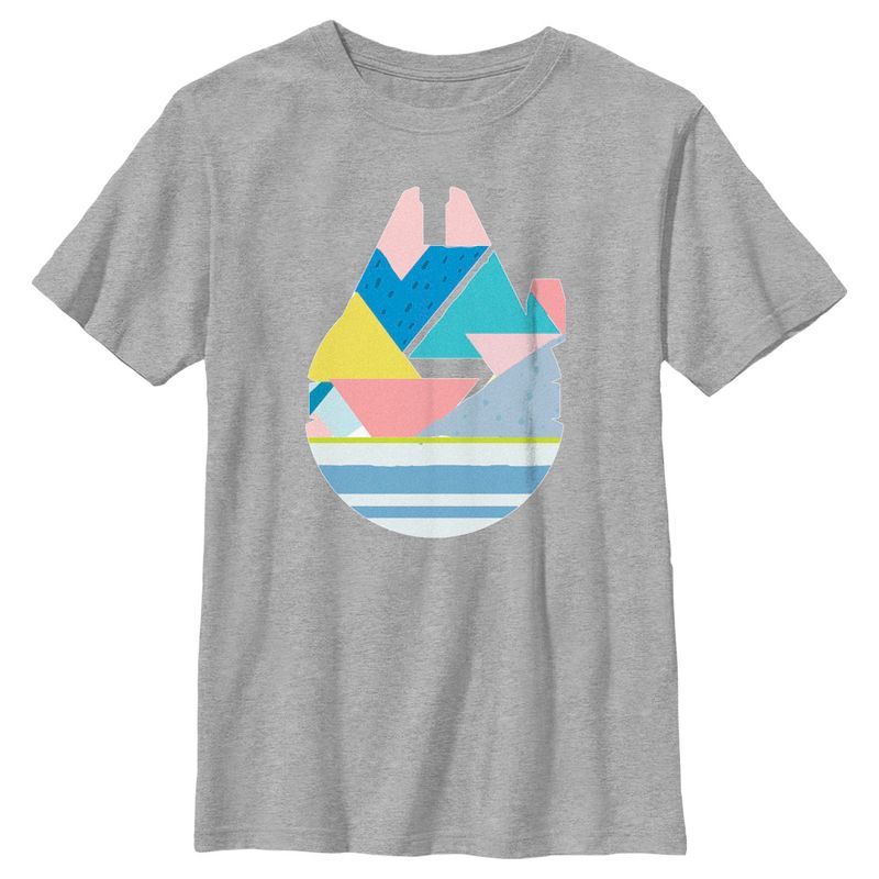 Boy's Star Wars Easter Egg Millennium Falcon T-Shirt, 1 of 6