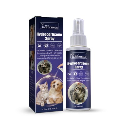 Paaaawaters Pet itch relief spray - Universal pet cleaning and soothing skin and fur spray for removing mites and parasites and relieving itching.