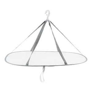 Unique Bargains Folding Durable without Enclosure Drying Basket 1 Pc - 1 of 4