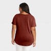 Women's Short Sleeve Relaxed Scoop Neck T-Shirt - Ava & Viv™ - 2 of 3