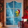 Northlight 7" Peanuts Woodstock in Santa Hat Christmas Window Cling Decoration - image 2 of 4