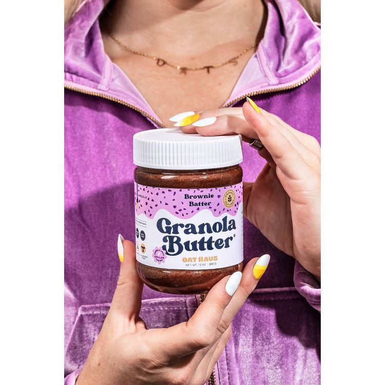 Oat Haus Brownie Batter Granola Butter - 12oz, 4 of 7