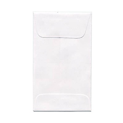 JAM Paper #3 Coin Business Envelopes 2.5" x 4.25" White Bulk 1000/Carton 01623183B