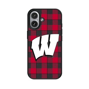 NCAA Big Ten Universities Plaid MagSafe Compatible Cell Phone Case for Apple iPhone 17 Series - 1 of 4