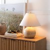 Medium Faux Wood Table Lamp Brown - Threshold™ designed with Studio McGee - image 3 of 4