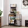 MOEPISY Record Player Stand with Vinyl Storage for 300 Albums Turntable Table with Drawer - 2 of 4