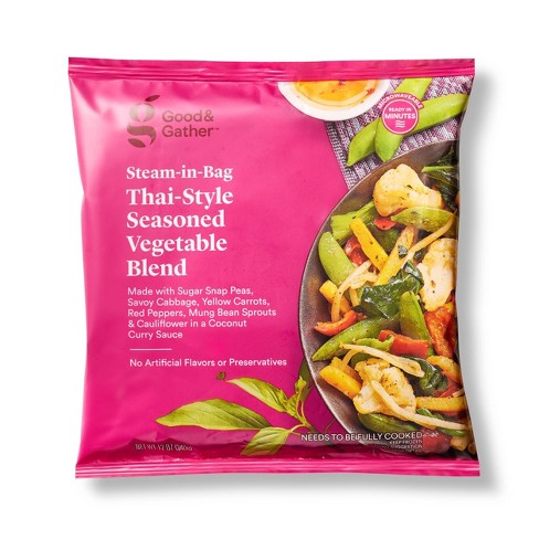 Frozen Thai inspired Seasoned Vegetable Blend 12oz Good Gather Target