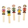 Creativity Street® Natural Wood Craft Sticks, People, 5-1/2" Tall, 36 Pieces - 3 of 3