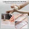 Paaaawaters Hanging Travel Toiletry Bag for Women Traveling With Leakproof Compartment Makeup Cosmetic - 4 of 4