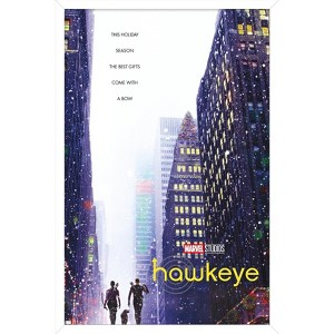 Trends International Marvel Hawkeye - Street One Sheet Framed Wall Poster Prints - 1 of 4