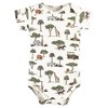Hudson Baby Infant Boy Cotton Bodysuit, Pant and Bib Set, Going On Safari - 4 of 4