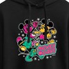 Women's - Disney - Mickey Collage Cropped Graphic Hoodie - image 2 of 3