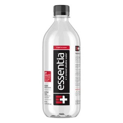 Essentia Water, Ionized Alkaline Water - 20 Fl Oz Bottle (Pack of 12)