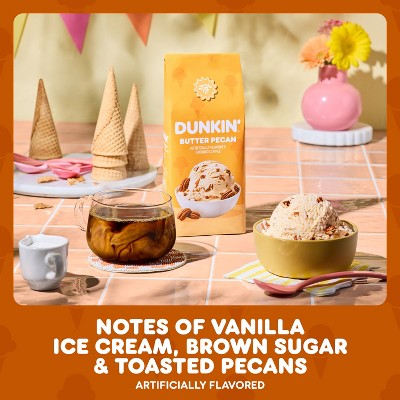 Dunkin' Butter Pecan Flavored Medium Roast Ground Coffee - 11oz