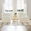 Sapphtopaz Sofa Chair with Upholstered Backrest Comfy Couches for Living Room with Removable Cushion Couch for Apartment,Bedroom - 2 of 4