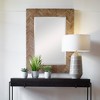 Uttermost Demetria Wooden Mirror, Small - image 4 of 4