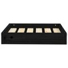 VidaXL Dog Bed Black 20.3 in.x17.3 in.x3.5 in. Solid Wood Pine - 3 of 4