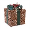 LED Woven Packages with Bow Arrangement (Set of 3) - 3 of 4