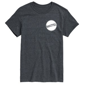 Men's - Mattel - Mattel Original Logo Pocket Size Short Sleeve Graphic T-Shirt - 1 of 4