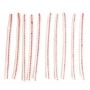 Flat Cotton Oil Lamp Lantern Replacement Wicks Pack of 10 - 1 of 3