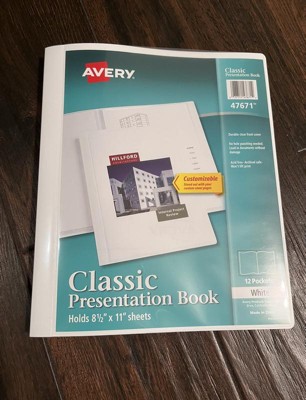 Buy Avery Classic Presentation Book White 12 pages - 47671 (AVE-47671)