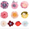 Kitcheniva Colorful Baby Girls Flower Hair Clips 10 Pcs - 2 of 4