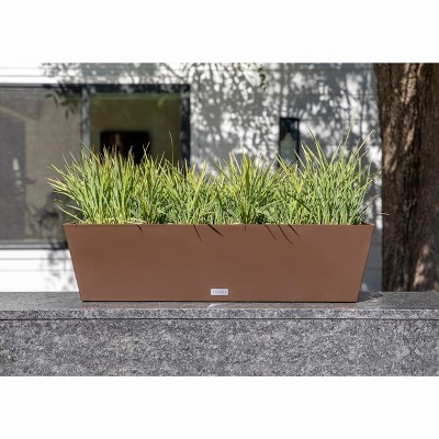 Modern Espresso 36" Recycled Plastic Window Box Planter