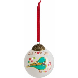 Pavilion Gift Company - Mom - 80mm Glass Ornament - Tree Ornaments - 1 of 4
