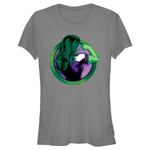 Juniors Womens She-Hulk: Attorney at Law Flex Icon T-Shirt - 1 of 4