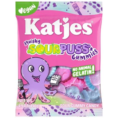 Katjes Sourpuss Gummy Candy - 4.9oz