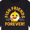Boys' - Baby Shark - Fish Friends Forever Long Sleeve Graphic T-Shirt - 2 of 4