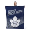 Sweet Home Collection NHL Toronto Maple Leaf's 60" x 80" Raschel Throw Blanket - 3 of 4