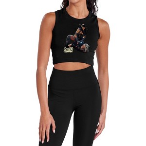 Women's Xenain Control Sleeveless Crop Top Tank - 1 of 4