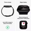 Refurbished Apple Watch Series 10 GPS Jet Black Aluminum Case with Black Sport Band - Target Certified Refurbished - 3 of 4